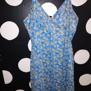 Summer dress with flowers